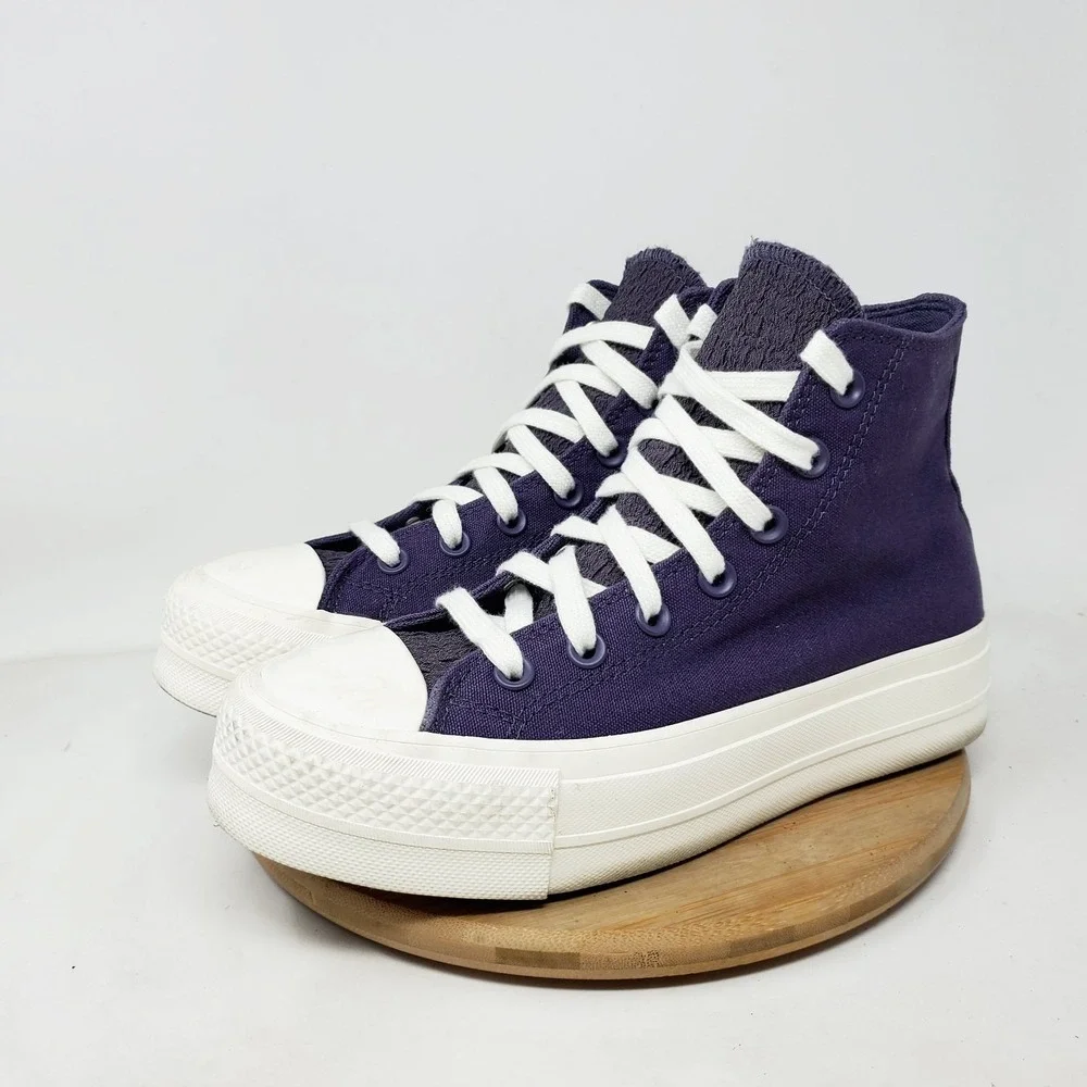Converse‎ Chuck Taylor All Star Lift Shoes Womens 6.5 Purple Platform Sneaker